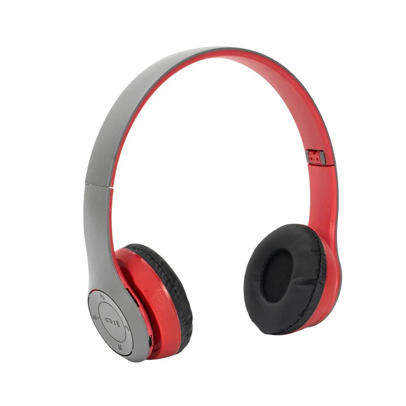 TWS Wireless Bluetooth 5.3 Headphones Over Ear HIFI Stereo Headsets Noise Reduction Sports Gaming Earphone Music Player With Mic